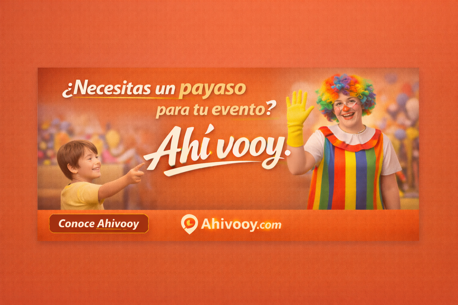 Payasos para tu evento